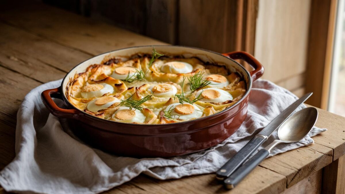 C'est le retour du gratin d’œufs durs, économique et gourmand (à préparer sans attendre)