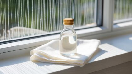 Je le fais depuis des années : mes vitres restent sans trace grâce à cet ingrédient de cuisine