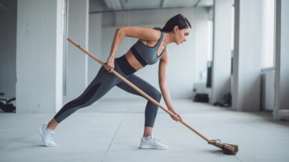 Mieux que les squats : le “hip hinge” au manche à balai redessine la silhouette en 8 semaines