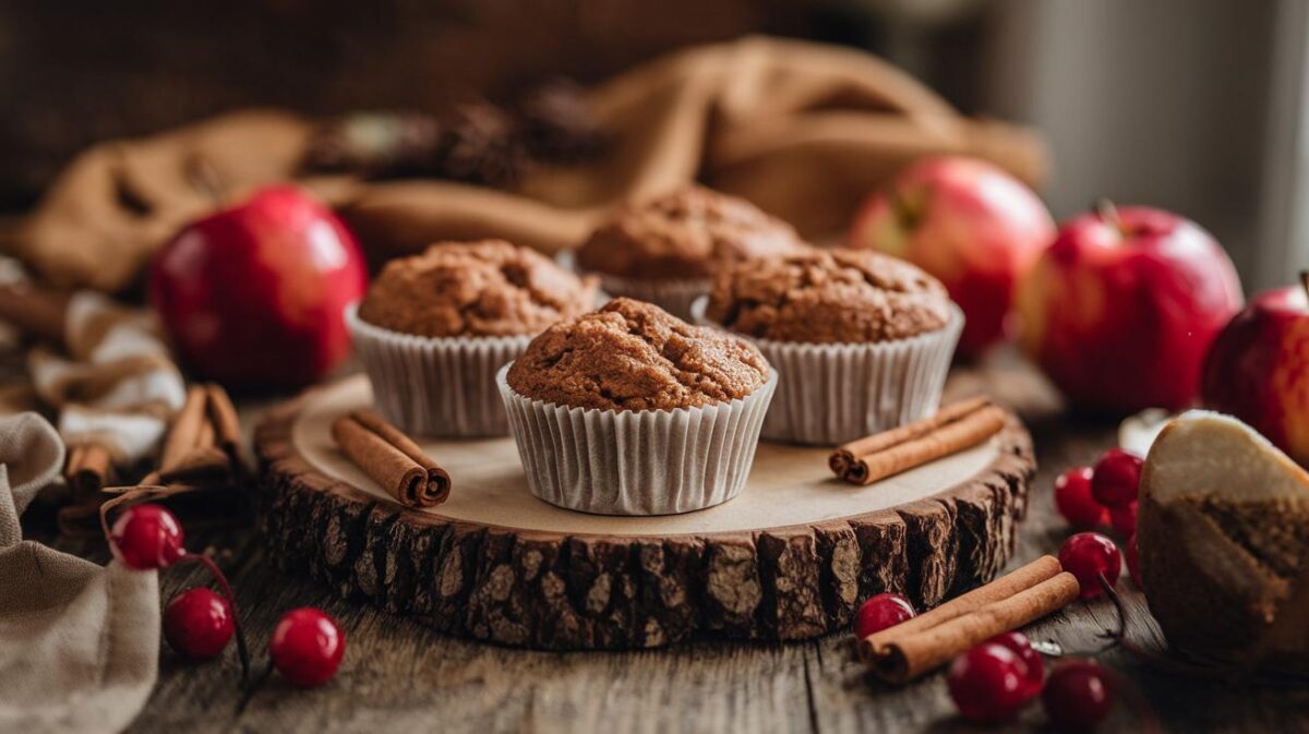 Muffins pomme–cannelle : le goûter d’automne qui disparaît vite