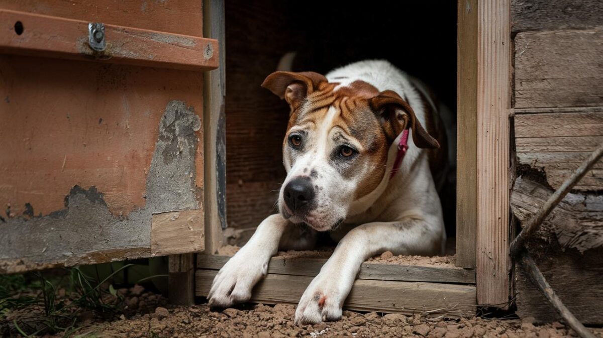 « On entendait ses hurlements » : un chien enfermé sans eau ni nourriture découvert par hasard
