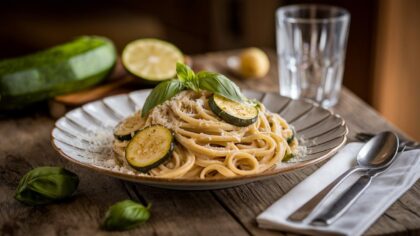 Spaghetti alla Nerano : la courgette star de la pasta